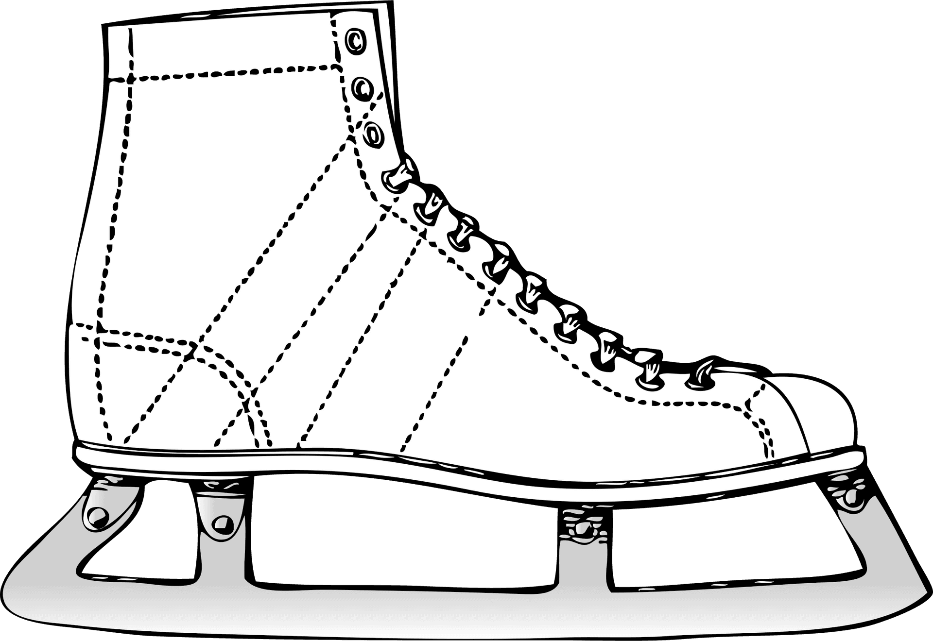 Ice Skate Illustration.png PNG