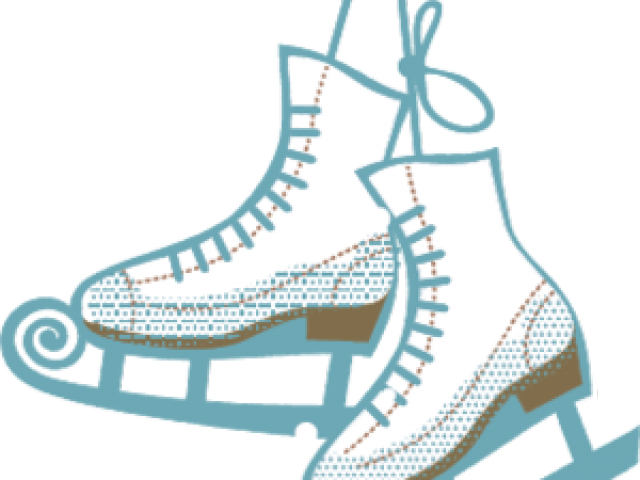 Ice Skates Illustration PNG