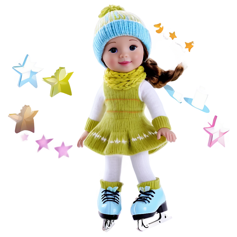 Download Ice Skating Doll Png 94 | Wallpapers.com