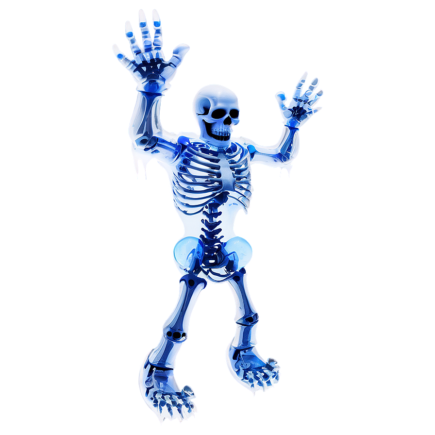 Ice Skeleton Png Btk34 PNG