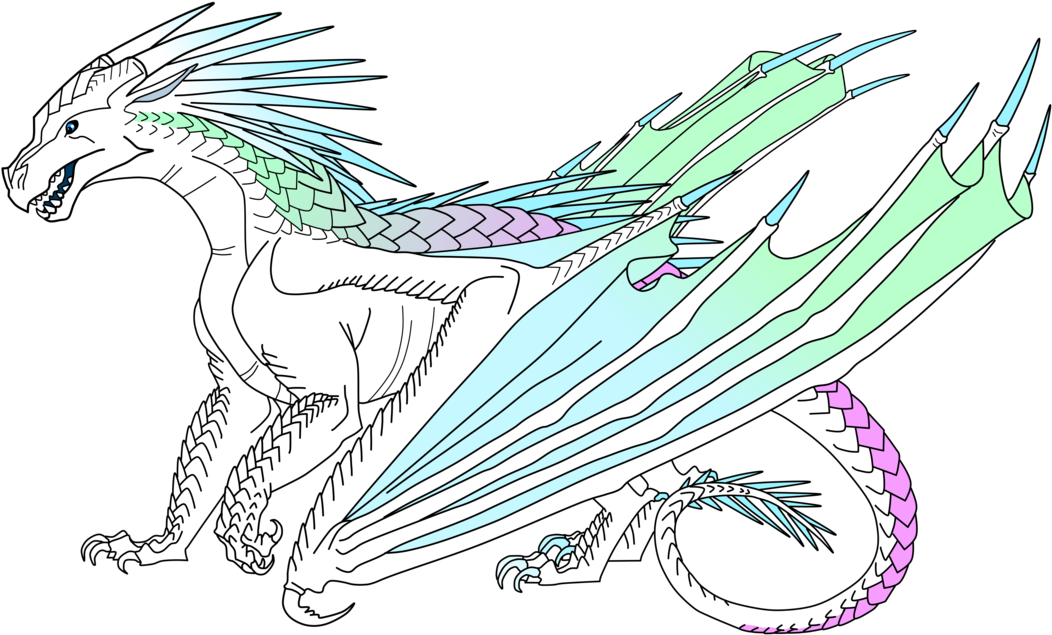 Ice Wing Dragon Wings Of Fire PNG