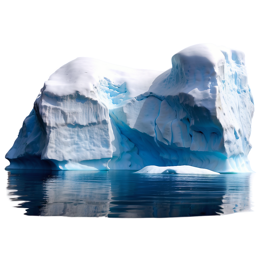 Iceberg Floating In Ocean Photo Png 05212024 PNG