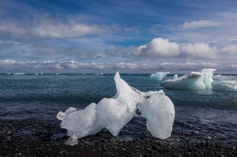 La Natura Più Bella Dell'iceberg Sfondo