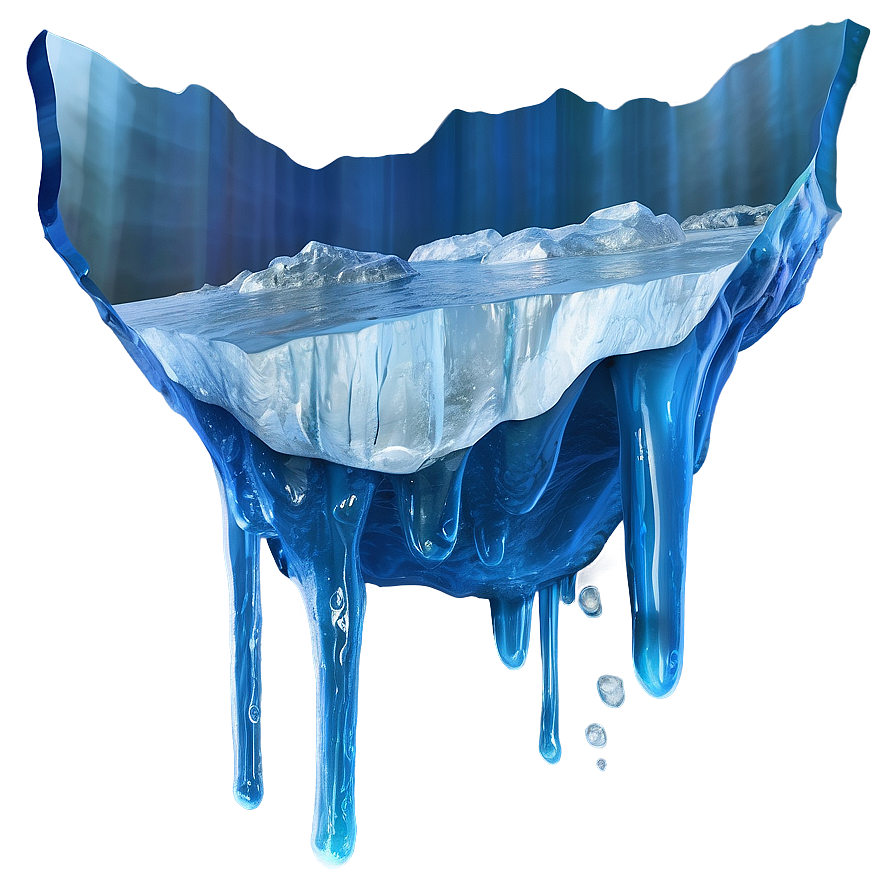Iceberg Nature Graphic Png 06242024 PNG