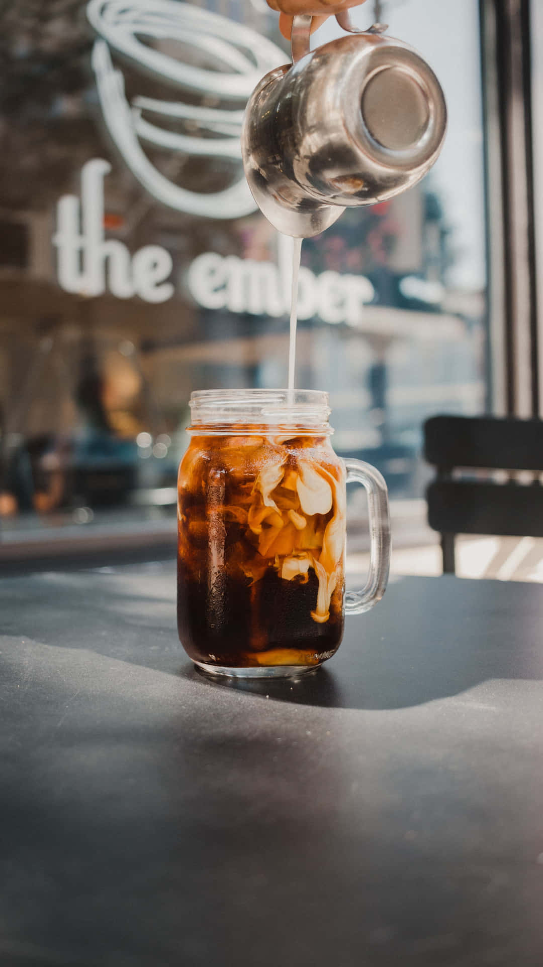 Enjoy an energizing and delicious iced coffee