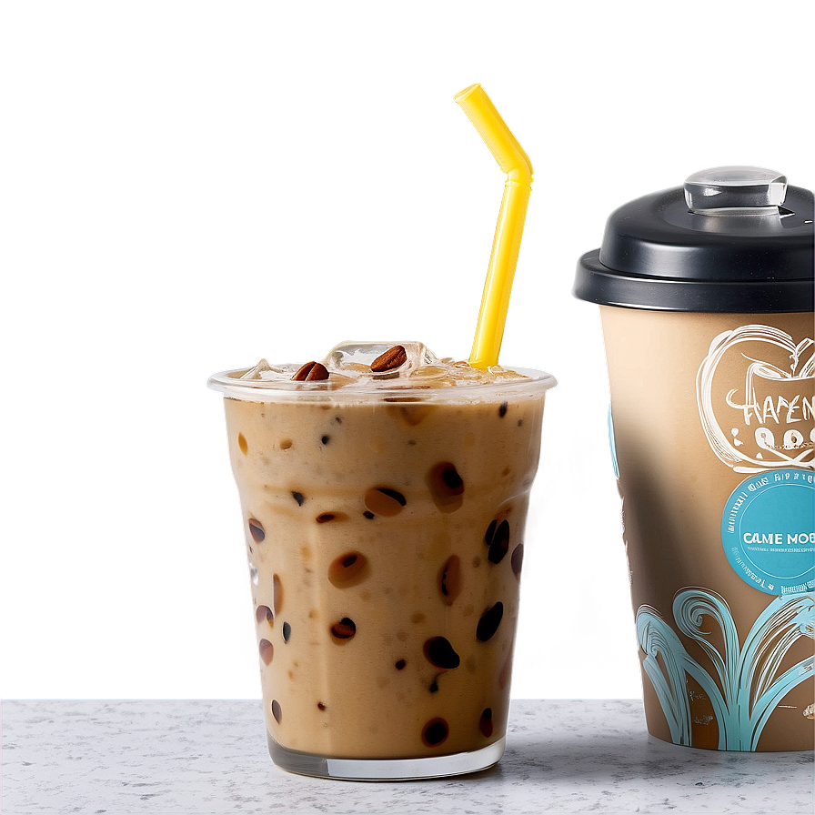 Iced Coffee With Oat Milk Png 84 PNG