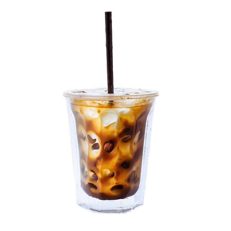 Iced Coffee With Orange Png 11 PNG