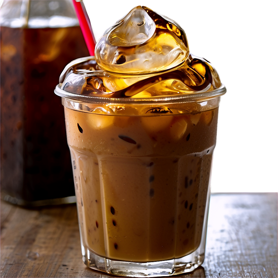 Iced Coffee With Syrups Png 99 PNG