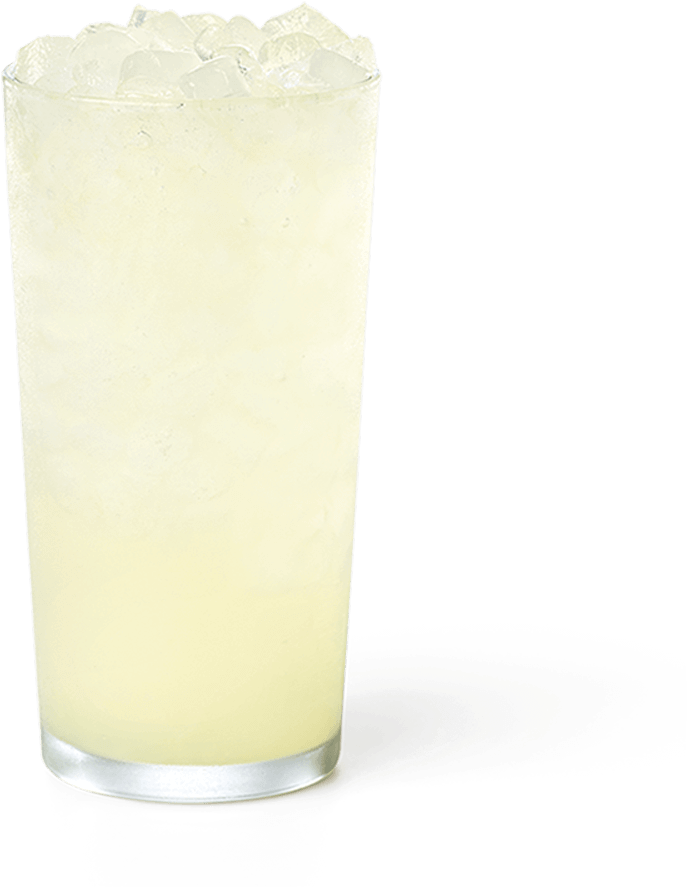 Iced Lemonade Glass PNG