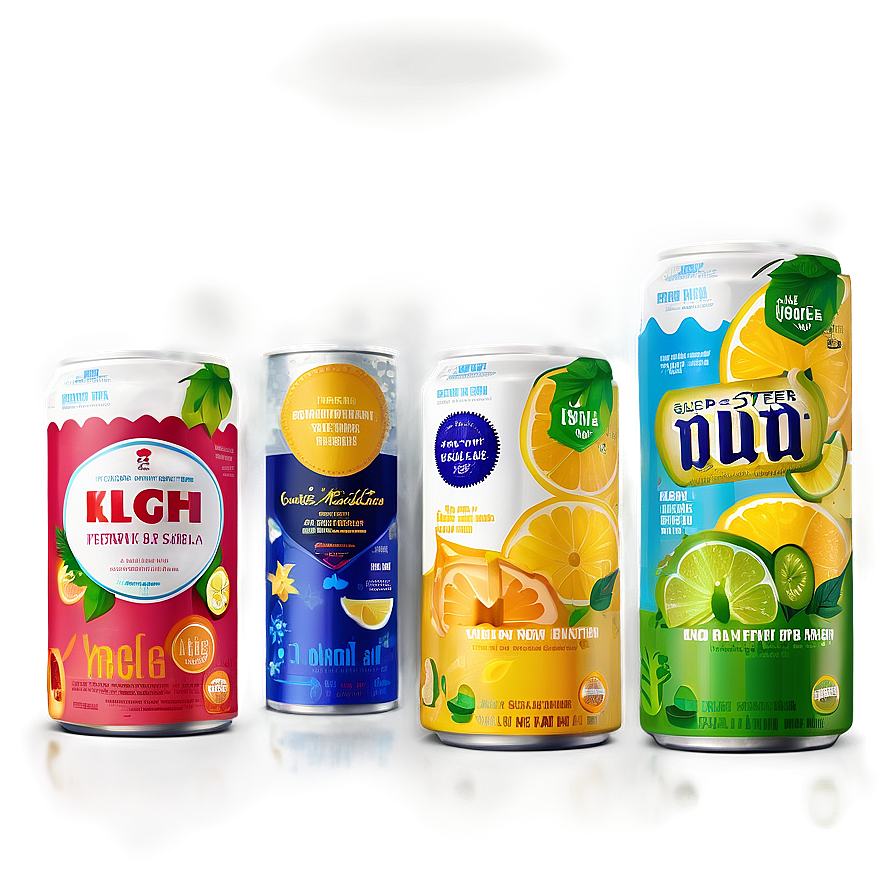 Iced Tea Bar Selection Png Giw PNG