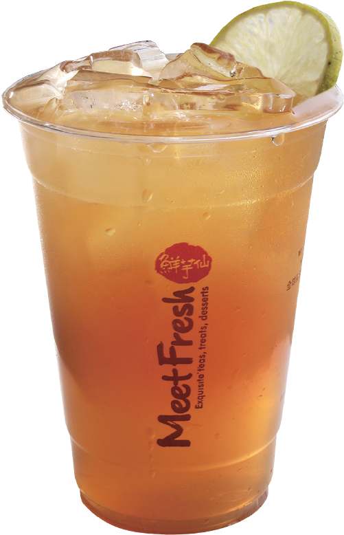 Iced Tea Beveragein Clear Cup PNG