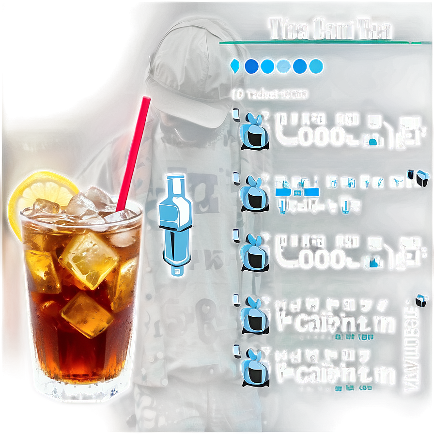 Iced Tea In Hand Png 06242024 PNG