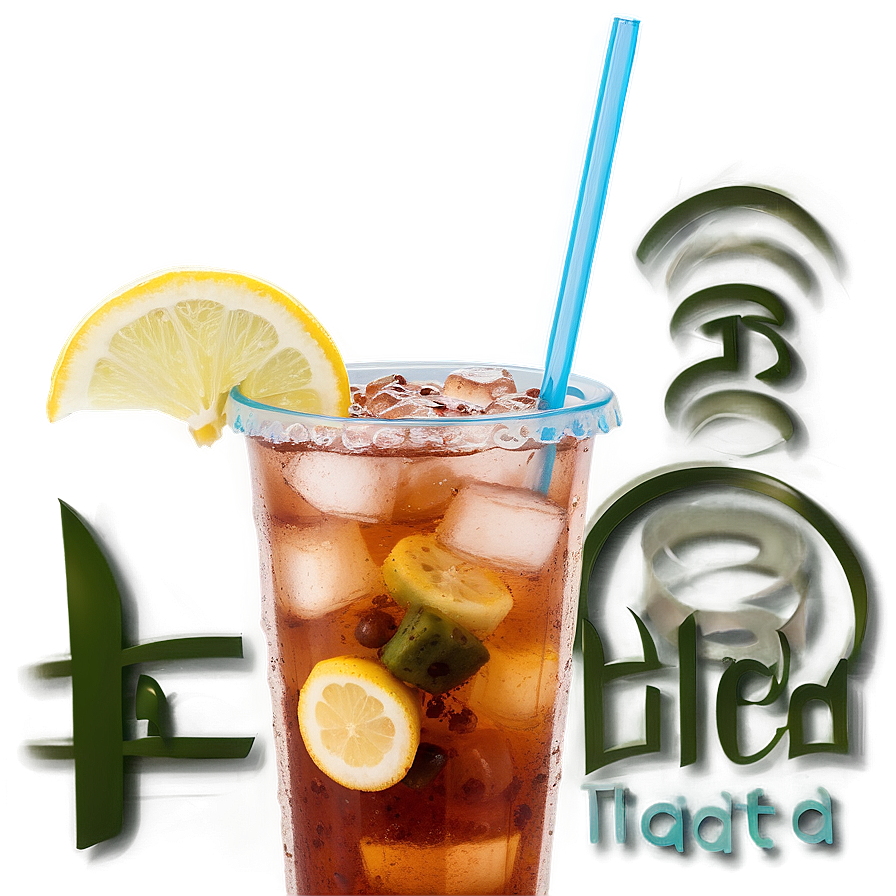 Iced Tea In Seaside Png 06242024 PNG