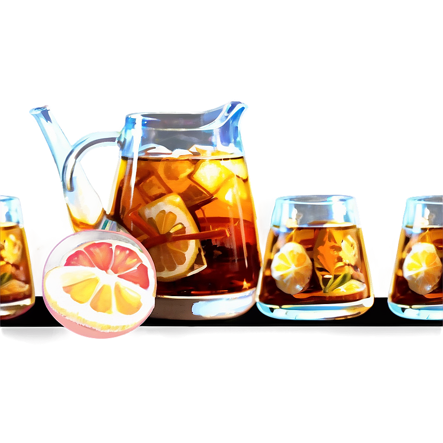 Iced Tea In Sunlight Png Awp PNG