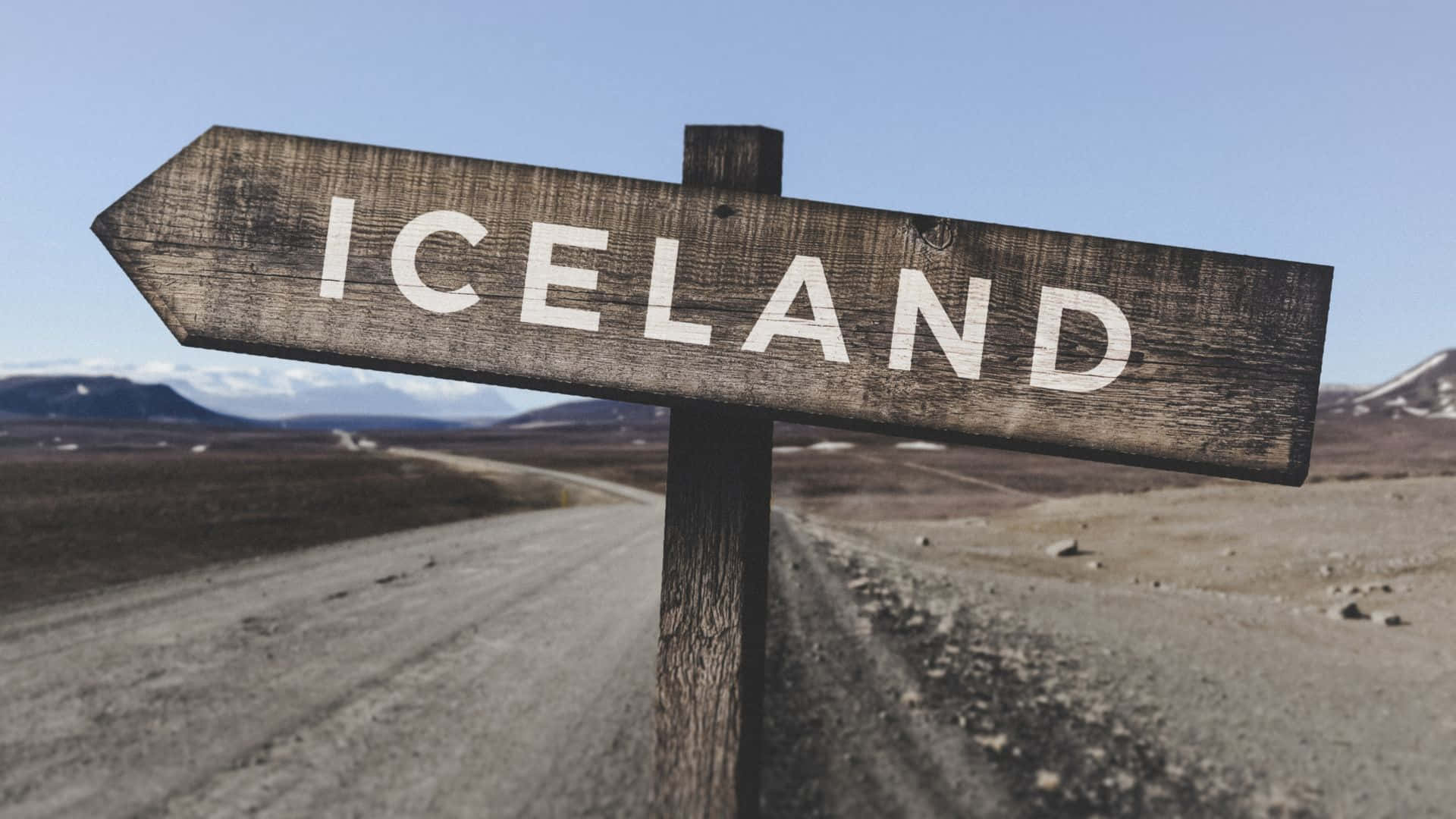 Splendidavista Panoramica Della Campagna Islandese