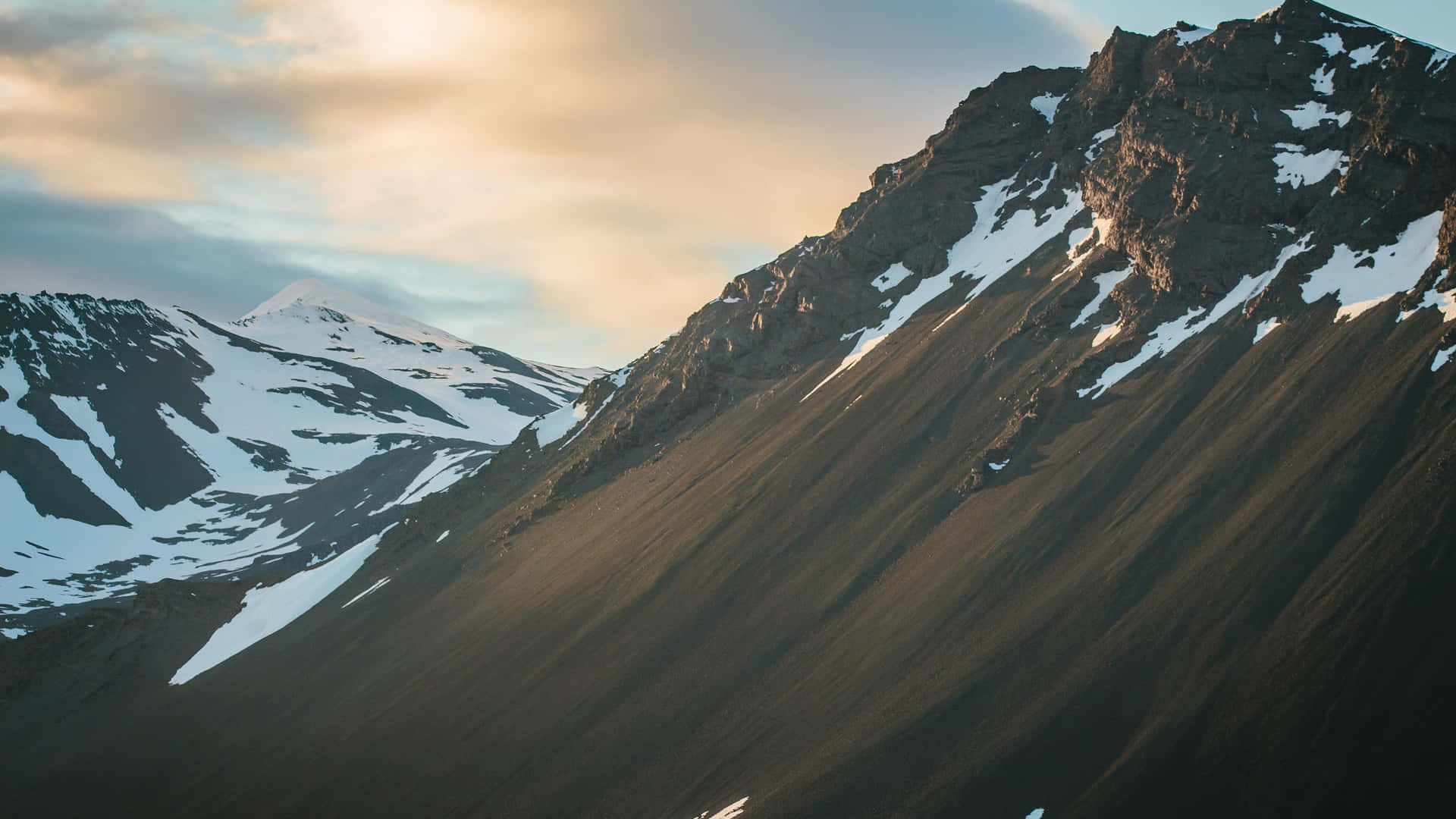 Unavista Pittoresca Dei Panorami Islandesi Sfondo