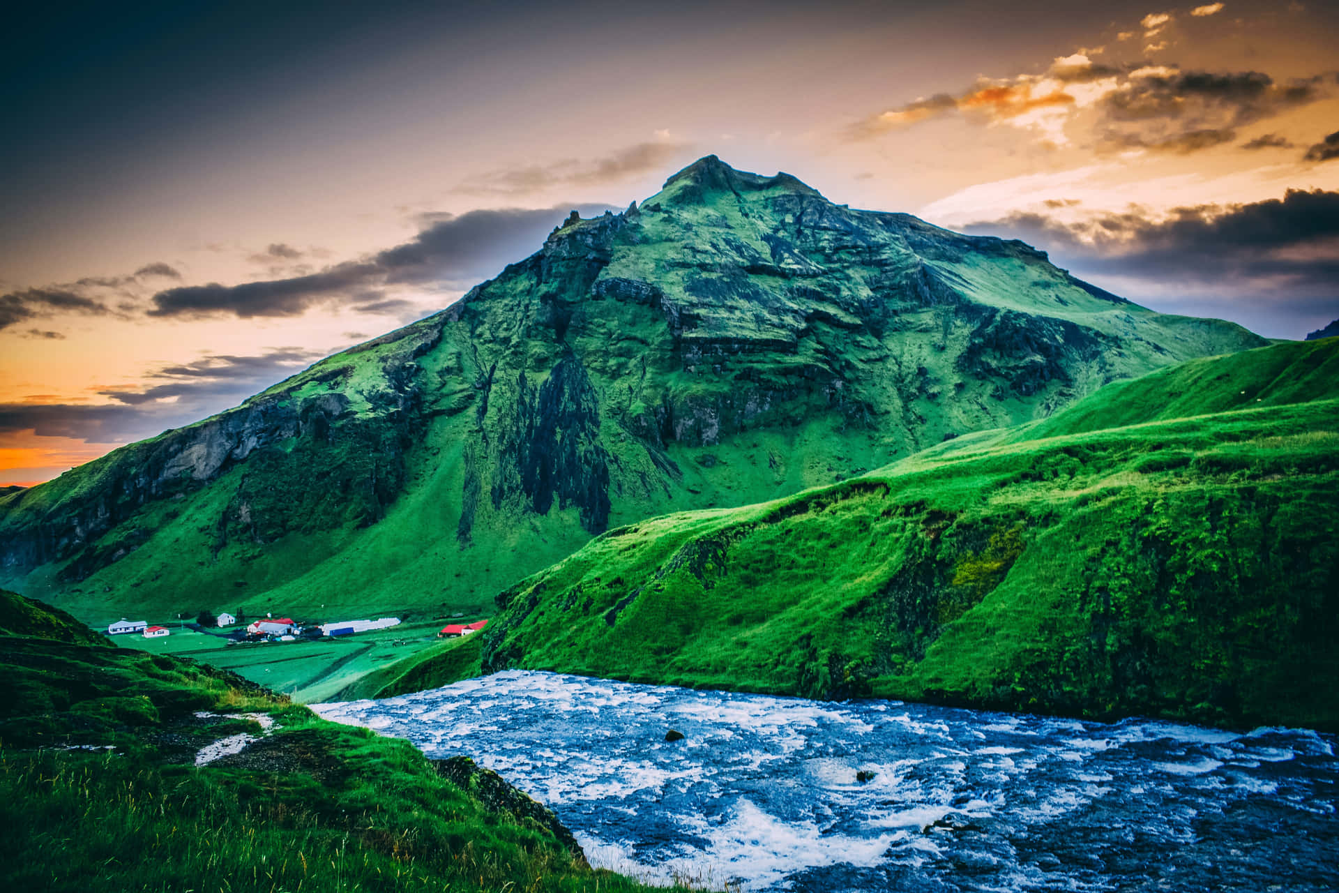 Erkundensie Die Wunderbare Schönheit Islands.