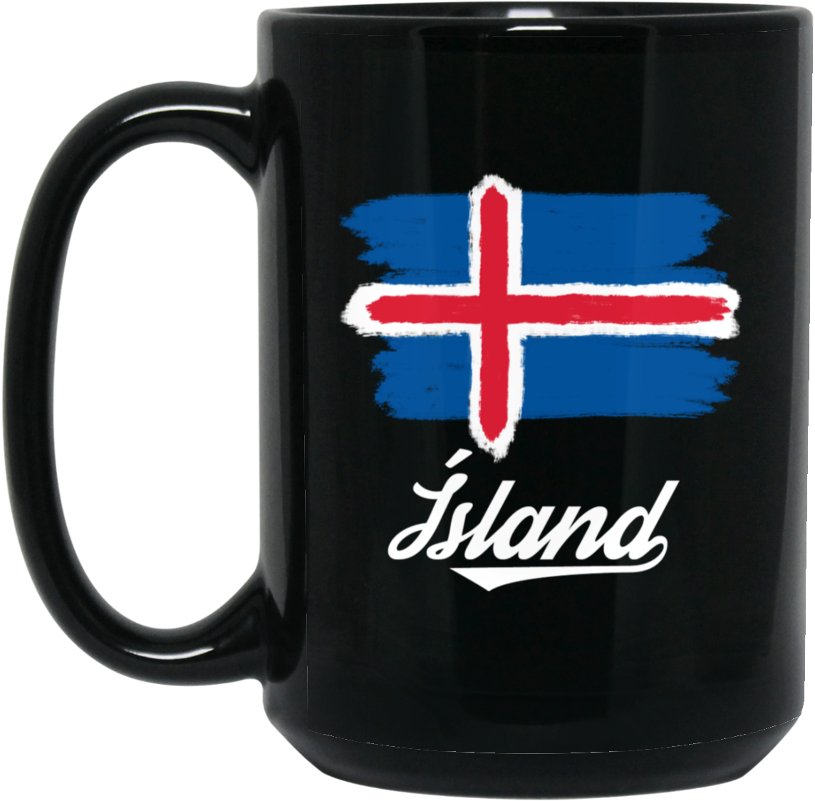 Download Icelandic Flag Coffee Mug | Wallpapers.com