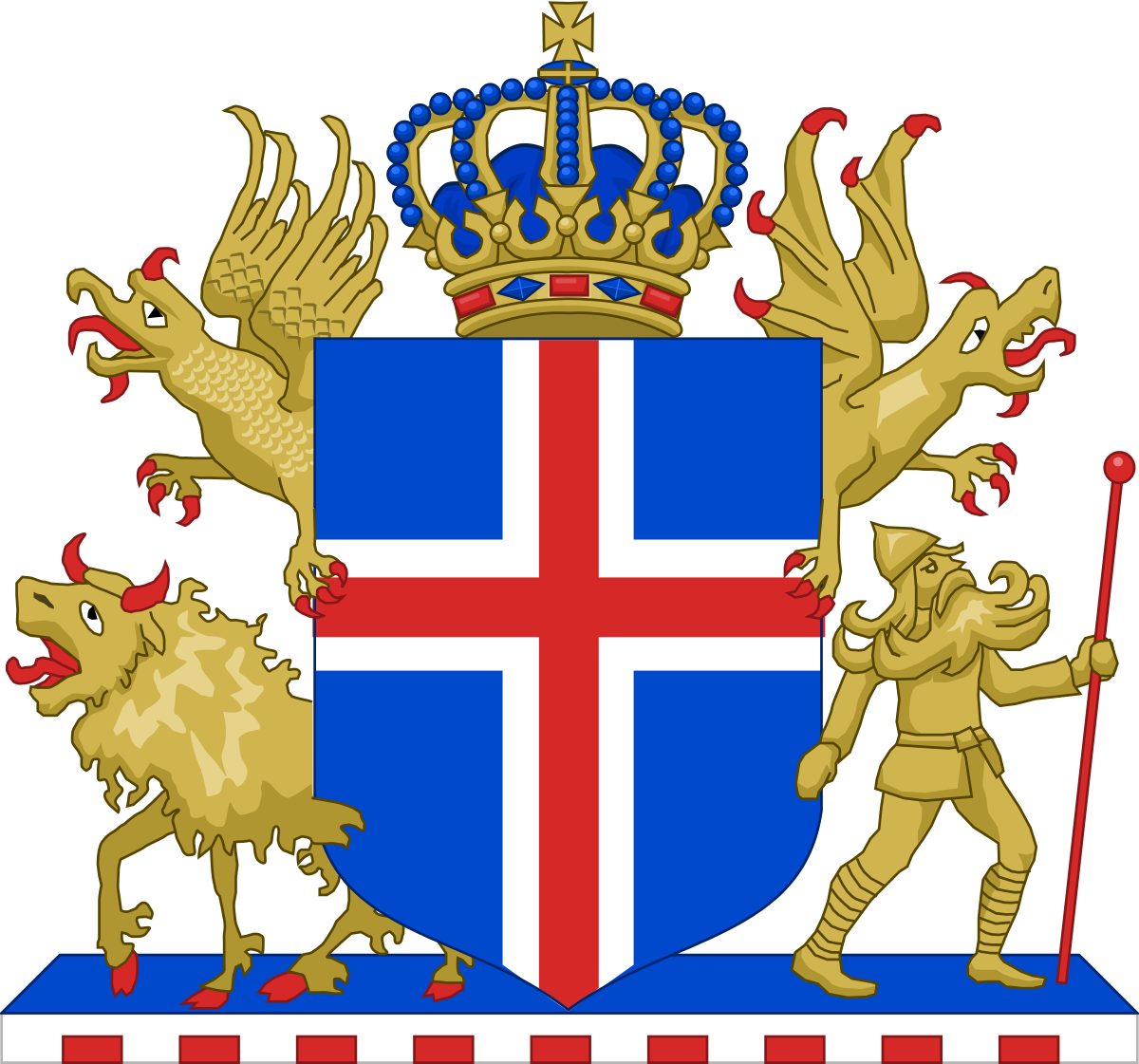 Icelandic_ Coat_of_ Arms PNG