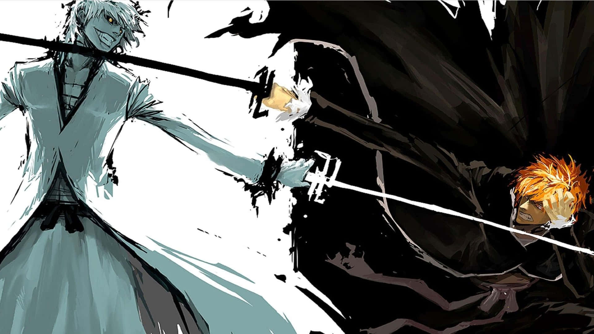 Ichigo Kurosaki in Full Power Mode Wallpaper