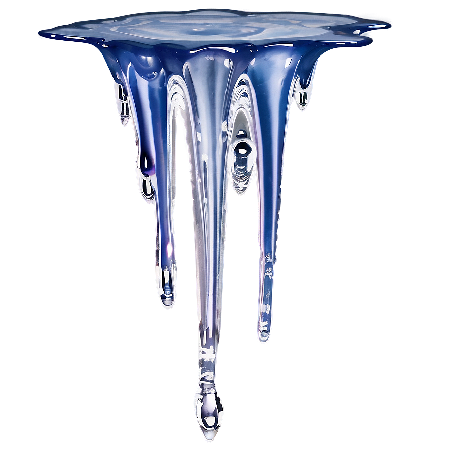 Icicle Drip Transparent Png 05032024 PNG