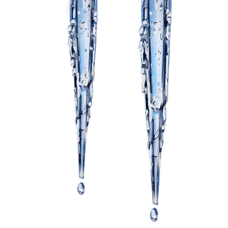 Icicle Hanging Png 06112024 PNG