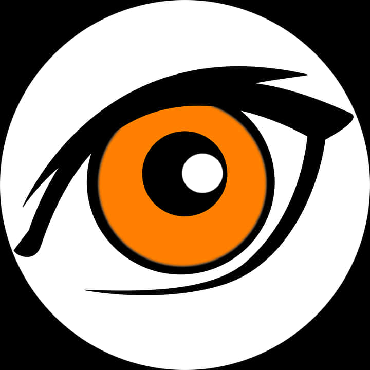 Iconic Anime Eye Graphic PNG