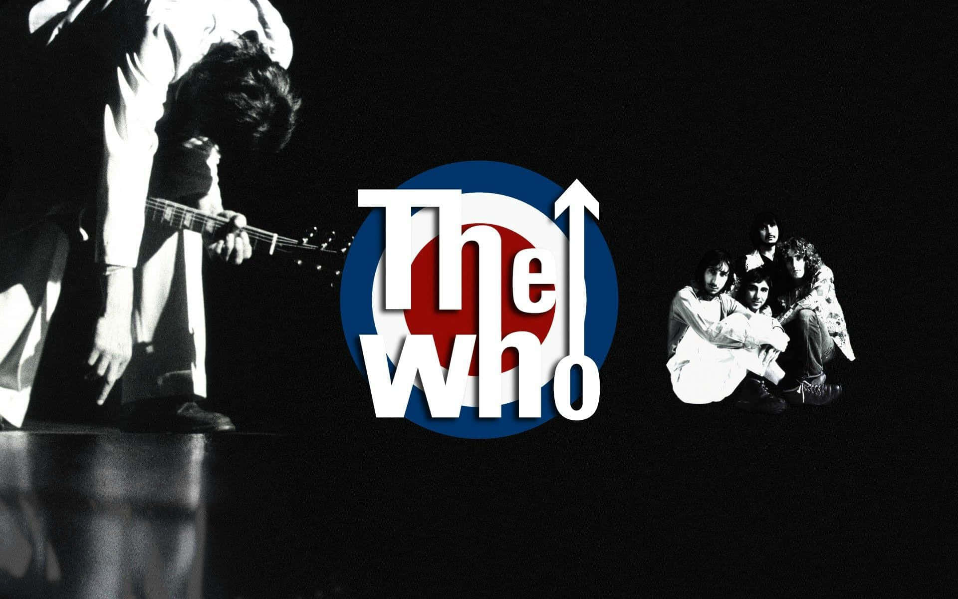 Iconic Band The Who Performanceand Logo Wallpaper