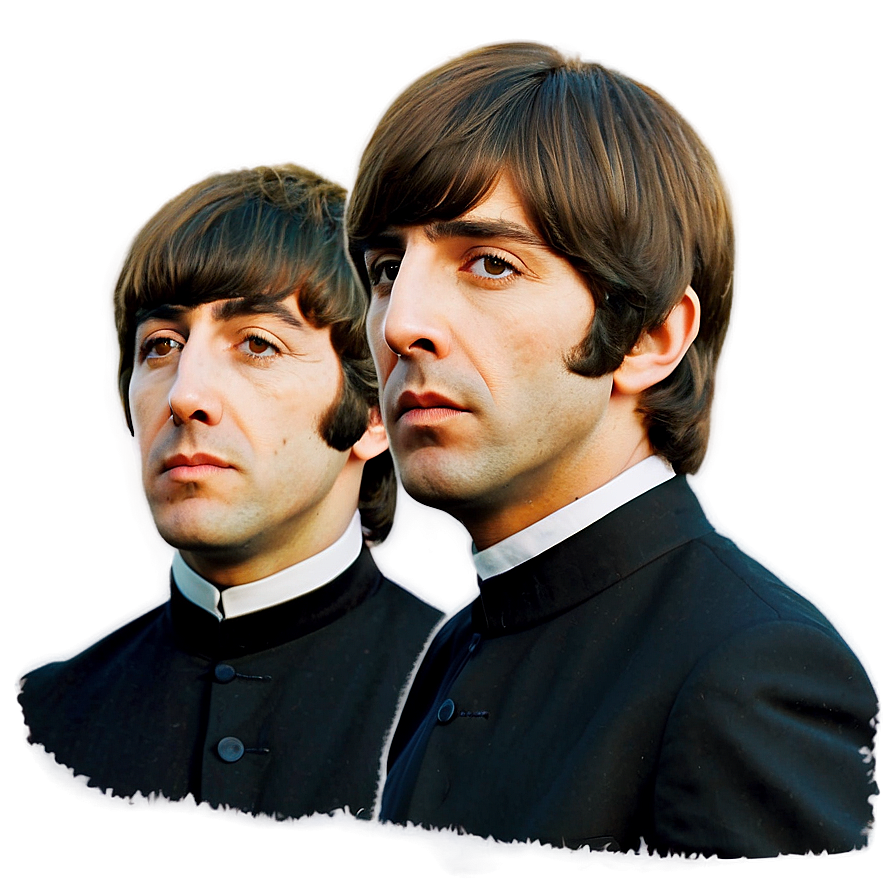 Download Iconic Beatles Haircut Png Tpi98 | Wallpapers.com