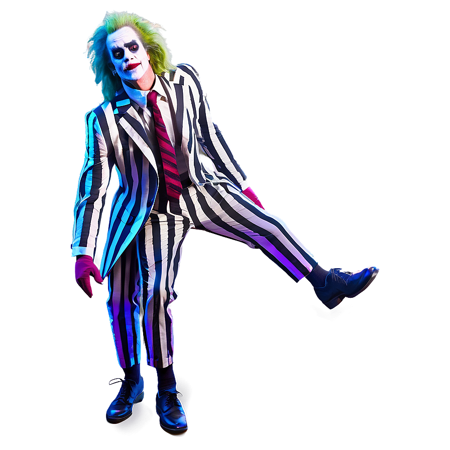 Iconic Beetlejuice Pose Png 05232024 PNG