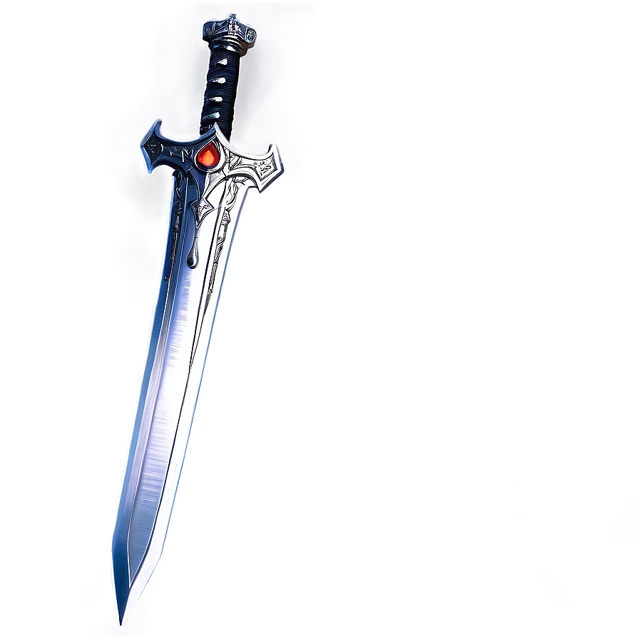 Iconic Buster Sword Artwork Png Xfx89 PNG