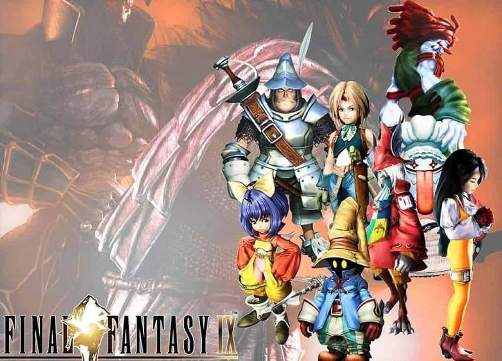 Iconic Characters Of Final Fantasy Ix Wallpaper