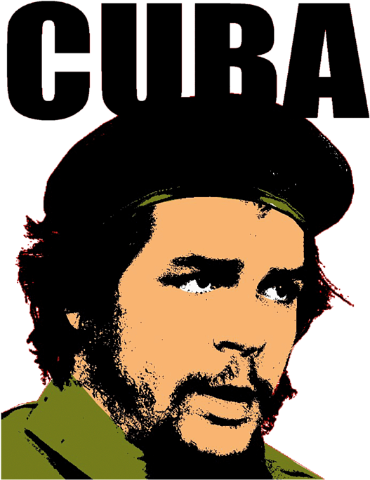 Iconic Che Guevara Poster PNG