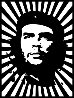 Iconic Che Guevara Silhouette PNG