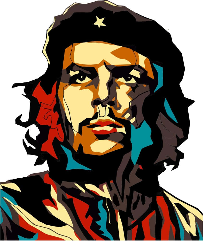 Iconic Che Guevara Vector Portrait Wallpaper