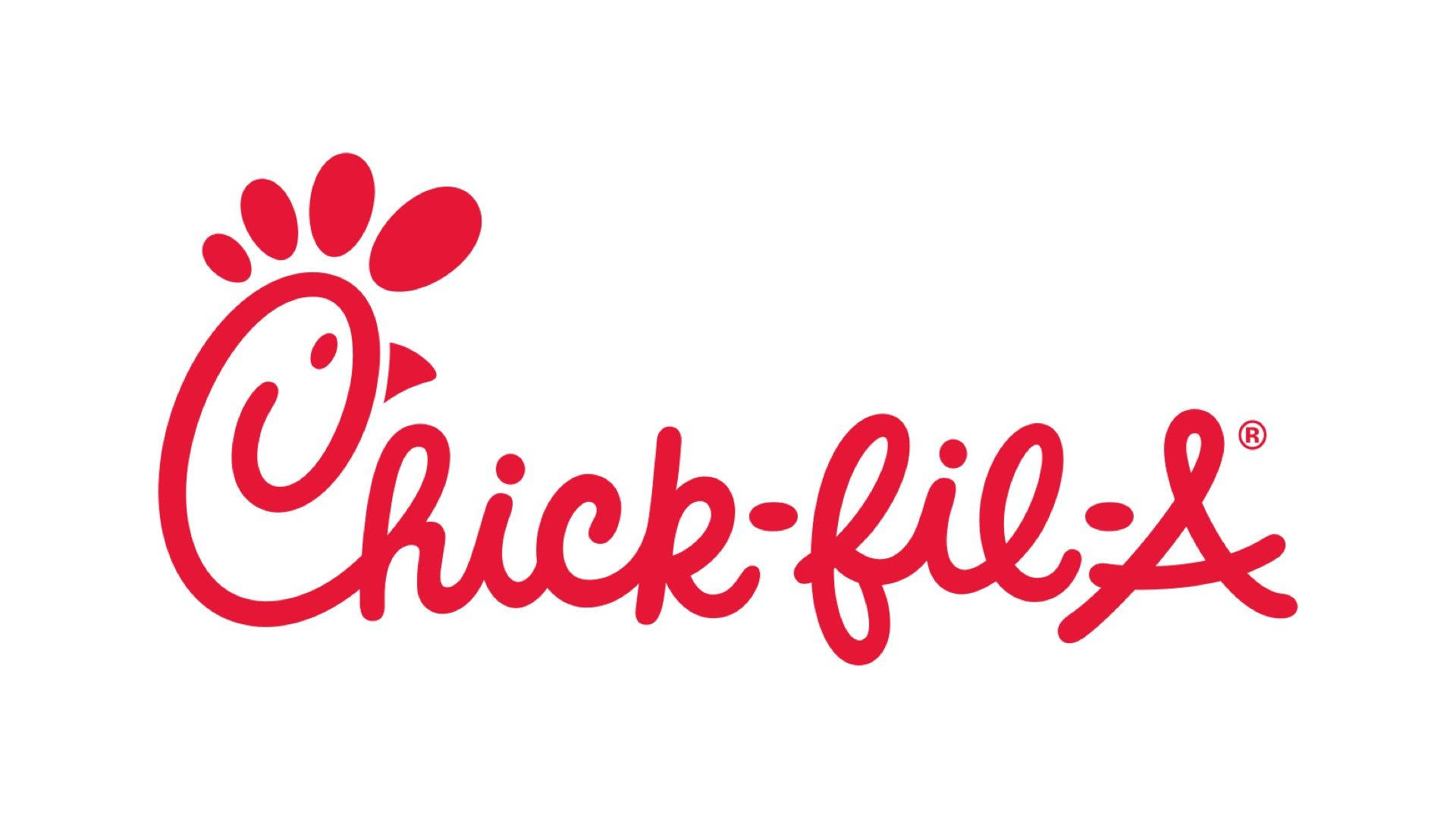 Iconic Chick Fil A Logo Background