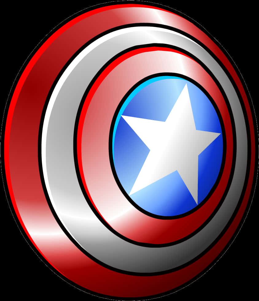 Iconic Circular Shield Graphic PNG
