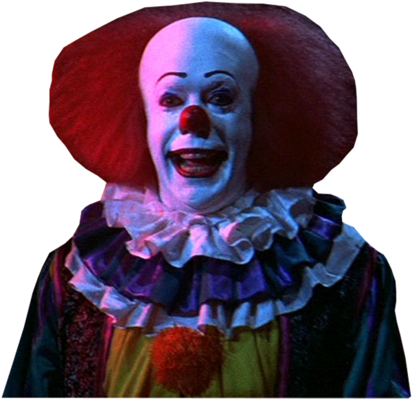 Iconic Clown Character Portrait PNG