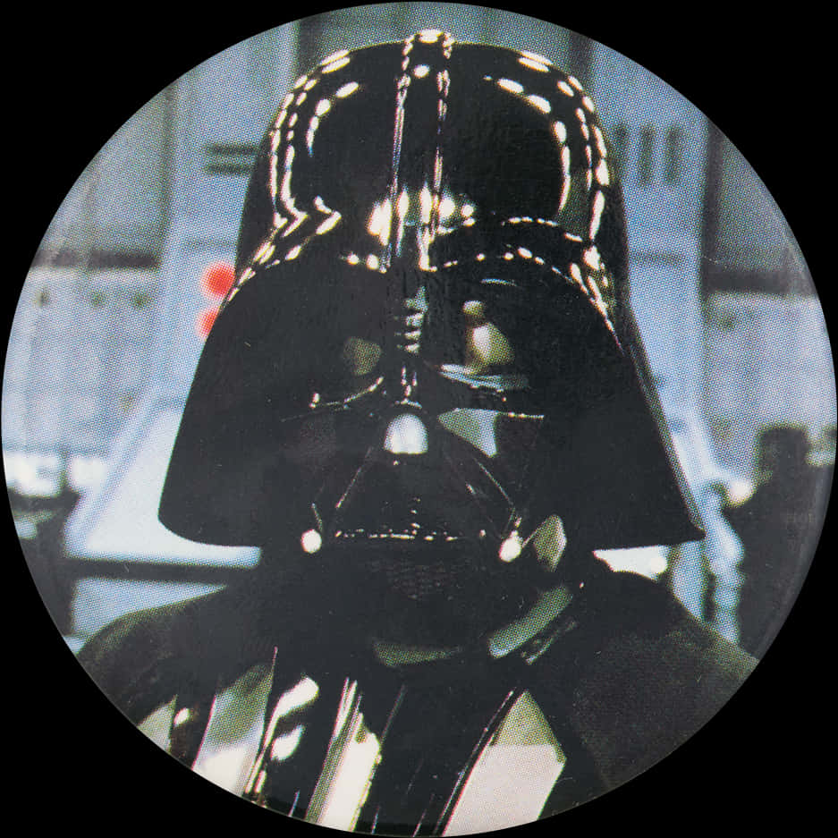 Iconic Darth Vader Close Up PNG