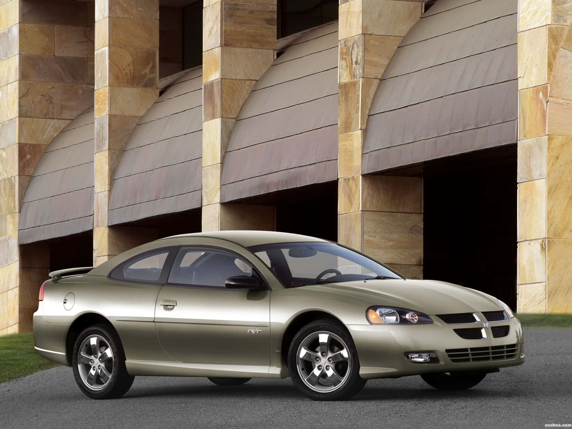 Iconic Dodge Stratus In Its Signature Style Wallpaper