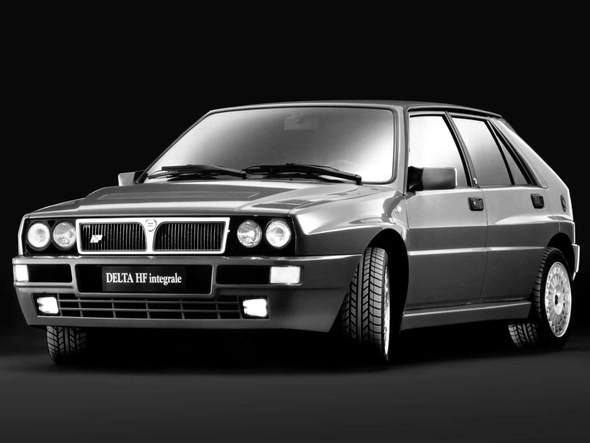 Iconic Lancia Delta In Its Glory Wallpaper