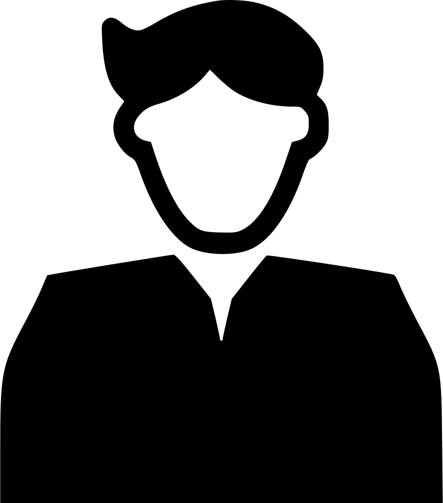 Iconic Lawyer Silhouette PNG