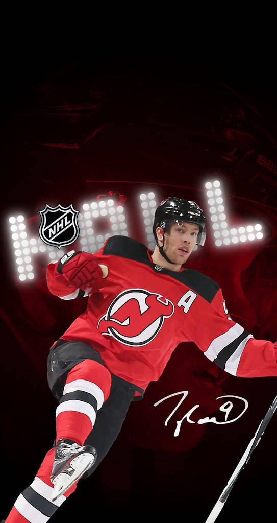 Iconic Left Winger Taylor Hall Wallpaper