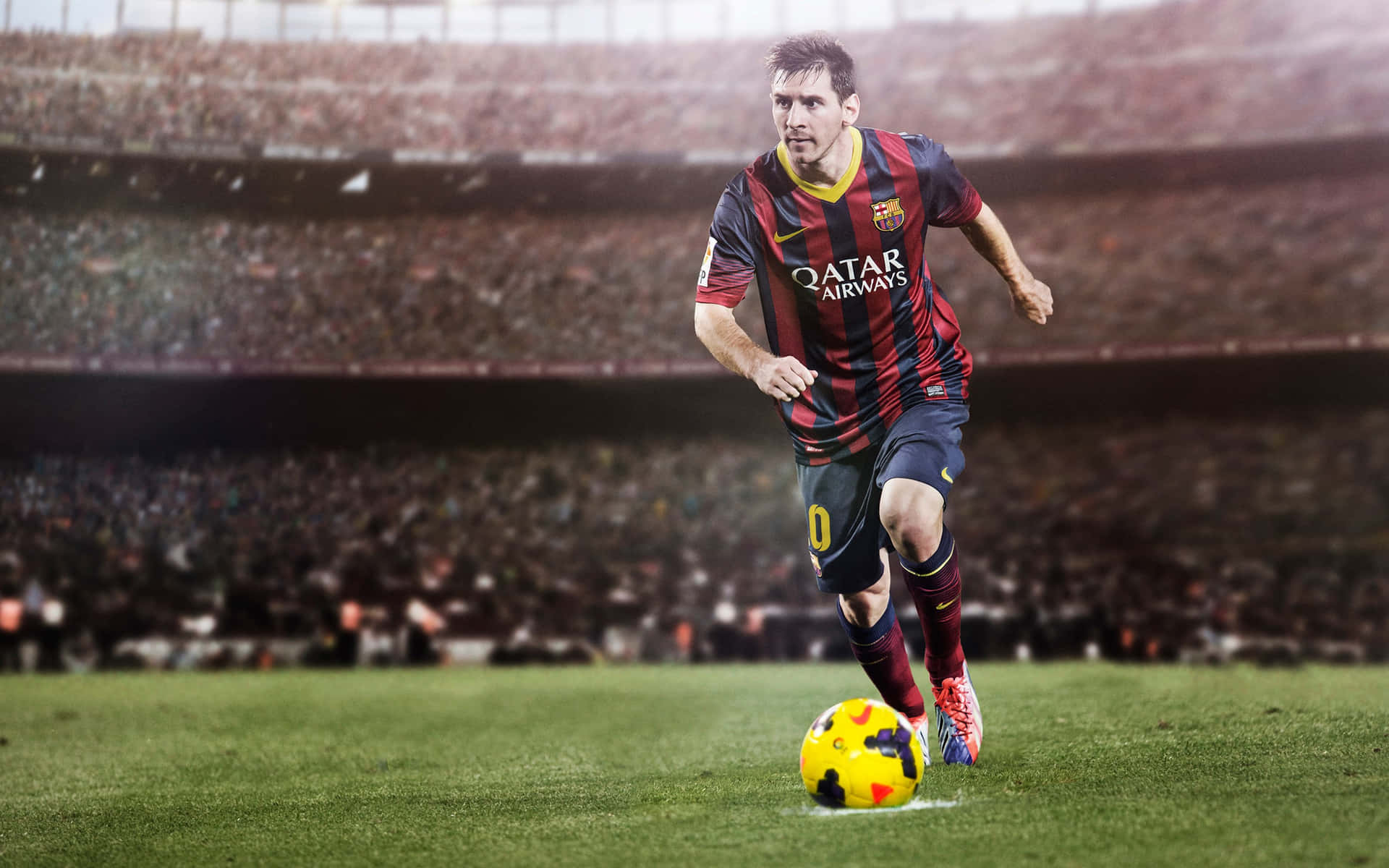 Iconic Lionel Messi Free Kick Wallpaper