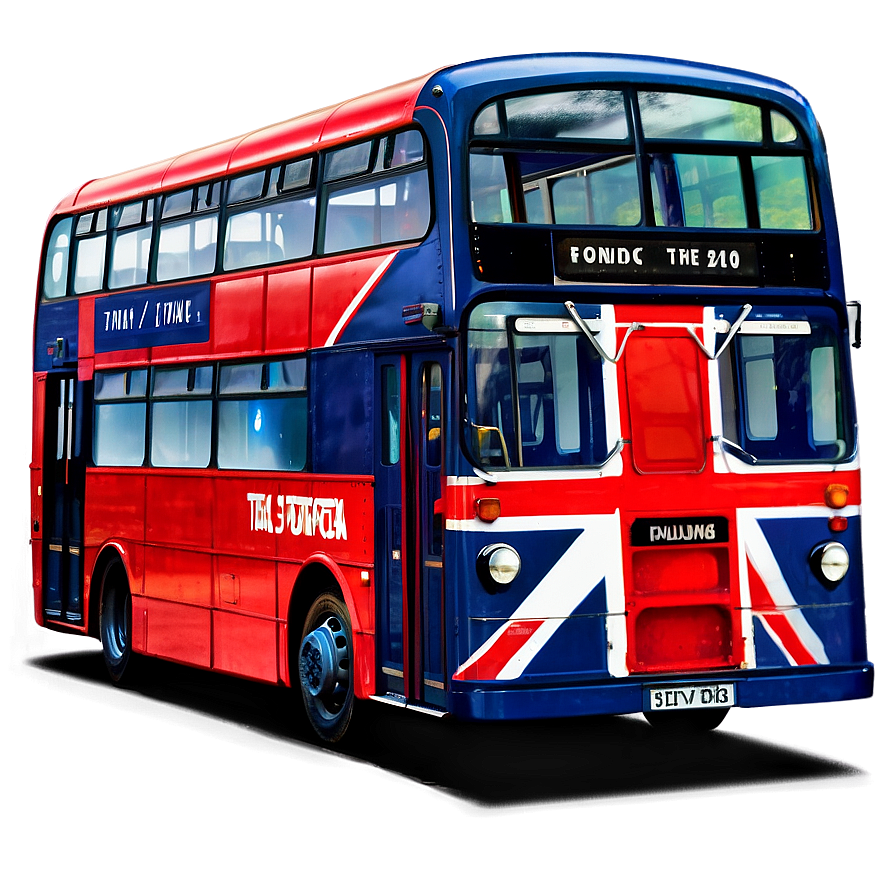 Download Iconic London Bus Png 9 | Wallpapers.com