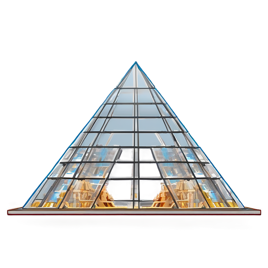 Download Iconic Louvre Pyramid Png 06232024 | Wallpapers.com