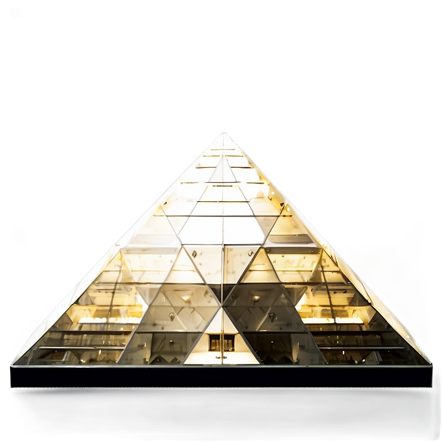 Download Iconic Louvre Pyramid Png Tsl46 | Wallpapers.com