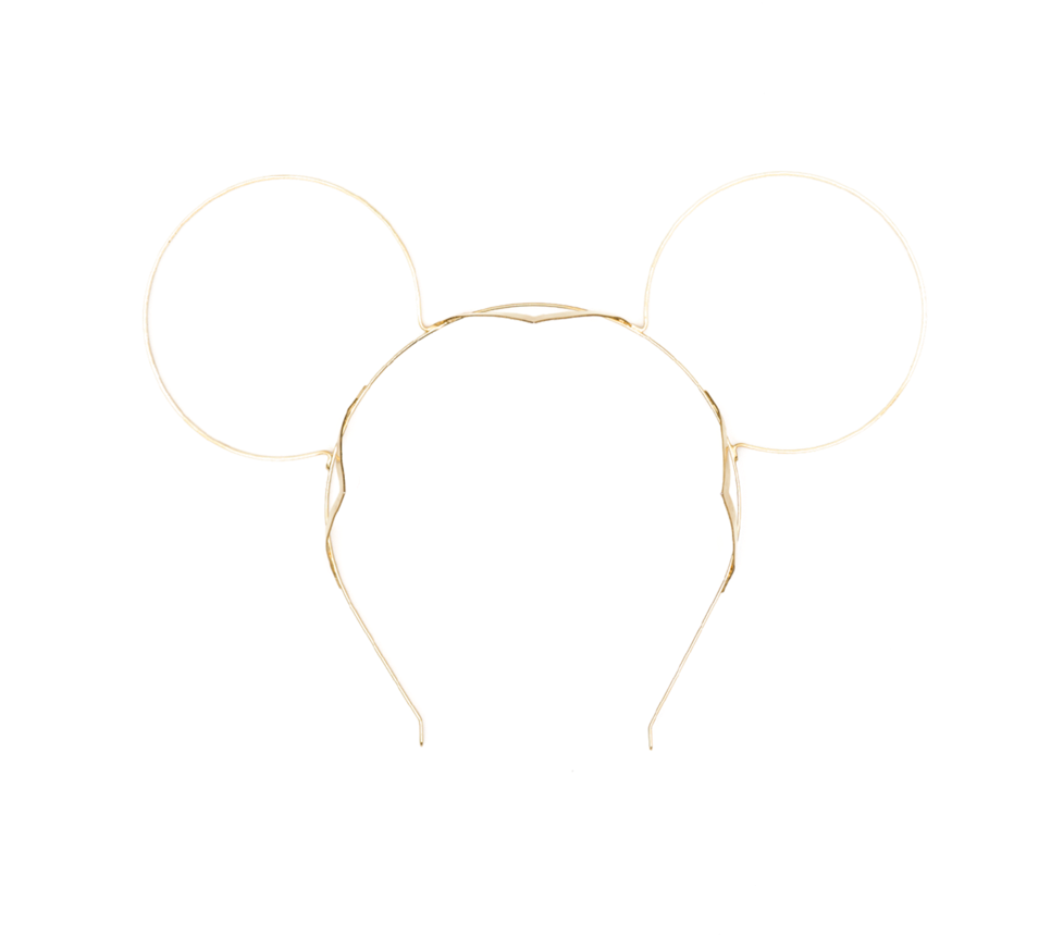 Iconic Mickey Mouse Ears Silhouette PNG