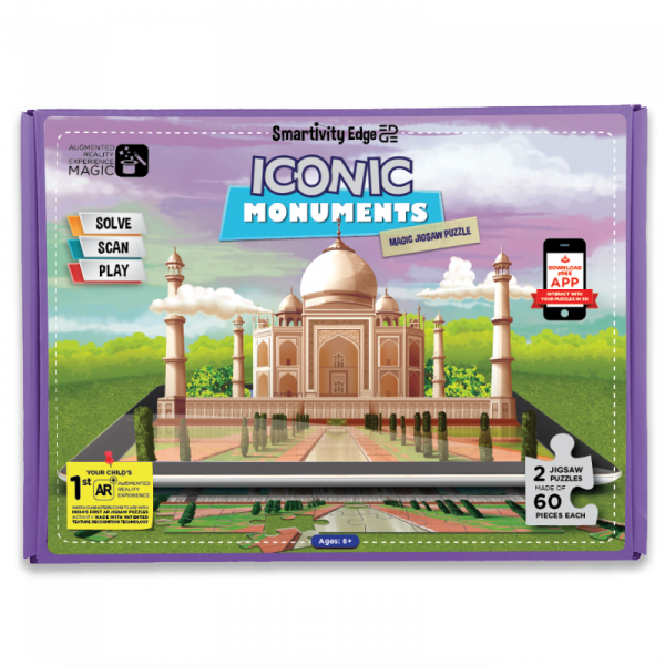 Iconic Monuments Jigsaw Puzzle Pack PNG