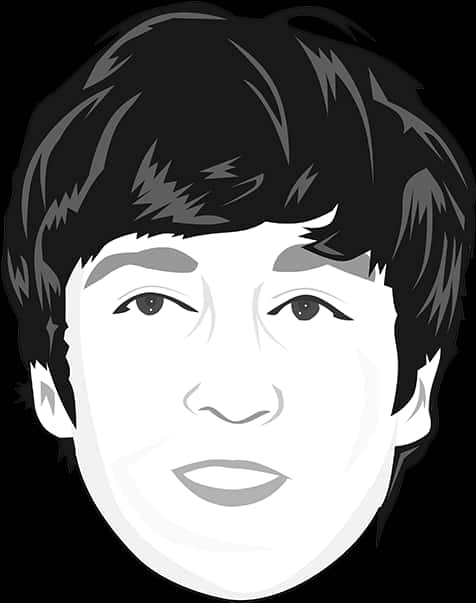 Iconic Musician Caricature PNG